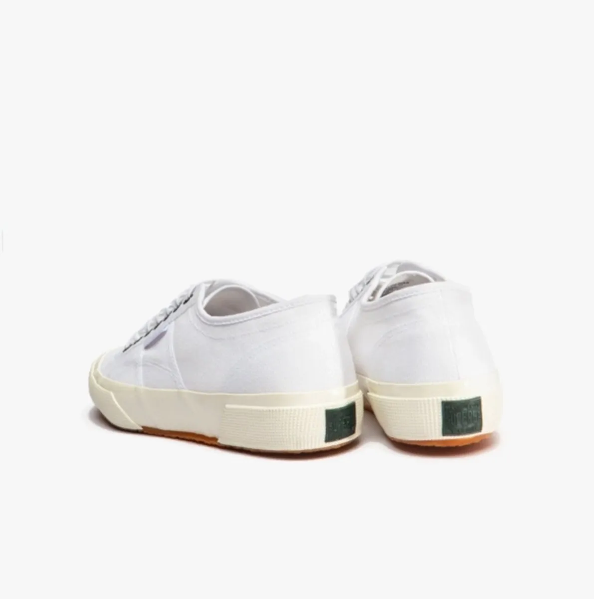 2706 OG Ladies Canvas Trainers White Avorio