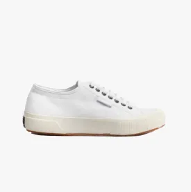 2706 OG Ladies Canvas Trainers White Avorio
