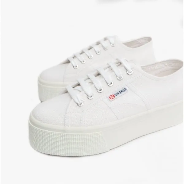 2790 LINEA UP AND DOWN Ladies Trainers White