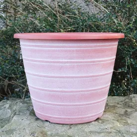 30cm Olympia Terracotta/White Plant Pot