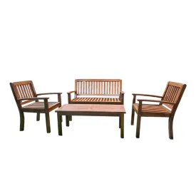 Abr Comfort Outdoor 2 1 1 Sofa Set Coffee Table