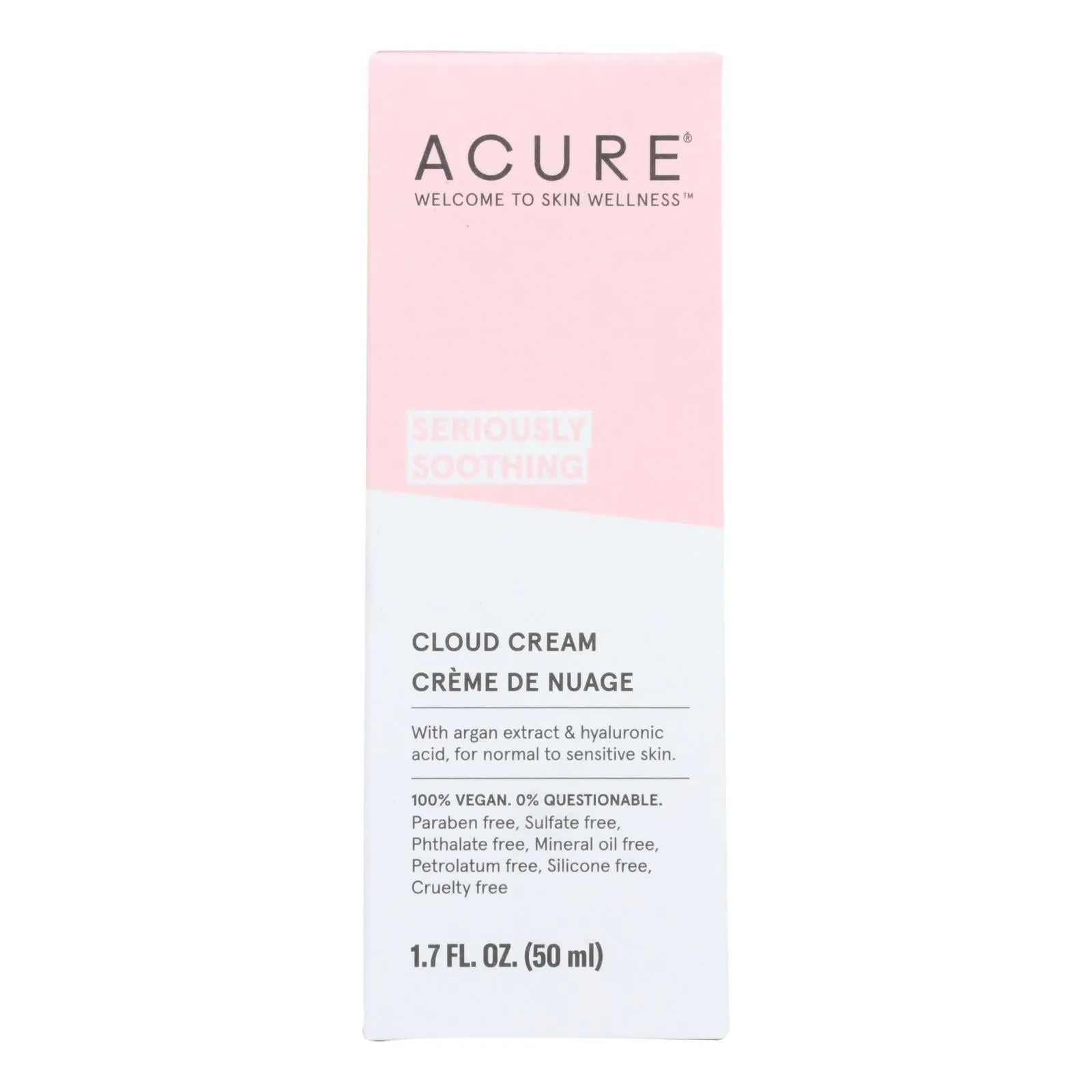 Acure Ultra-Soothing Cloud Cream, 1.7 Fl Oz