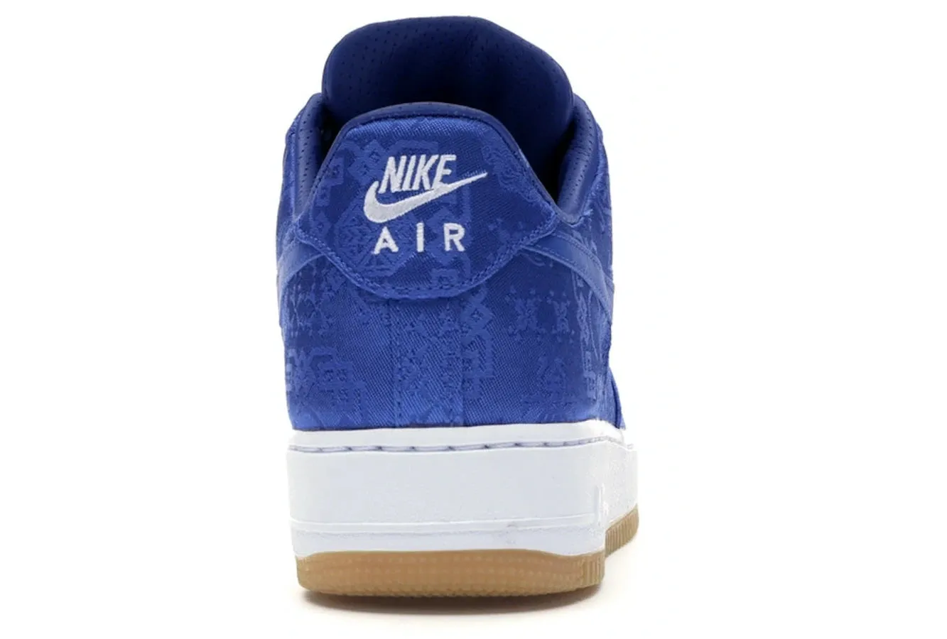 Air Force 1 CLOT Blue Silk