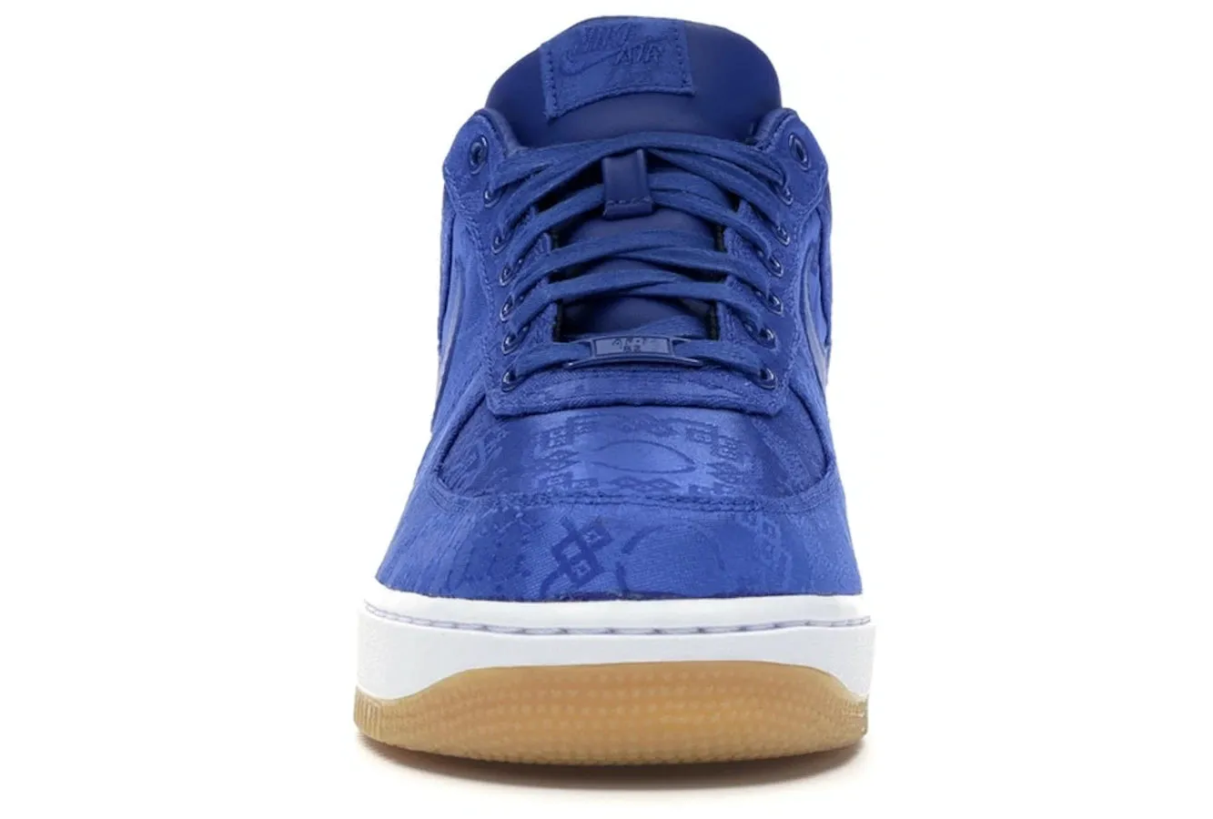 Air Force 1 CLOT Blue Silk