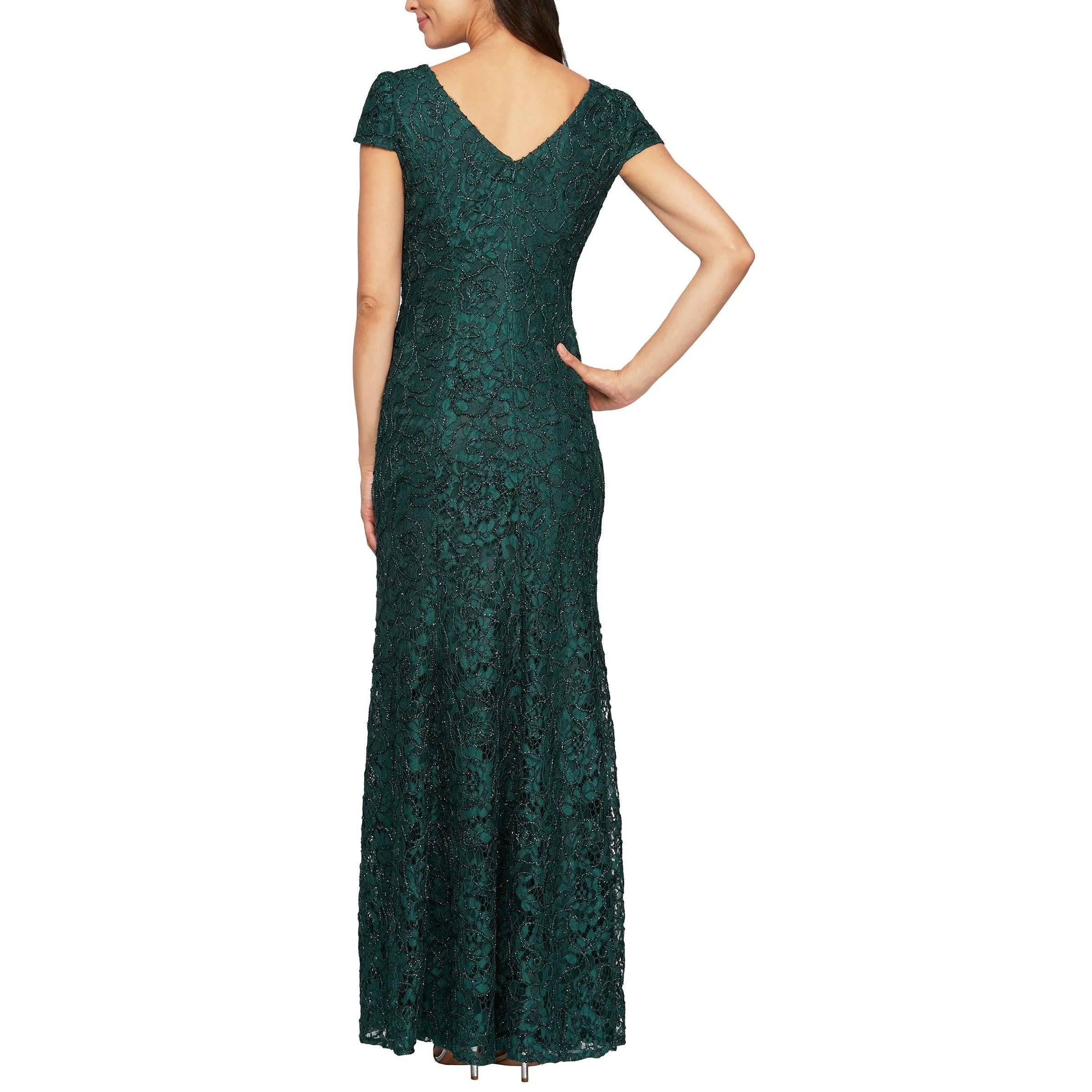 Alex Evenings AE811223231 Long Formal Dress
