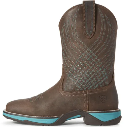 Ariat Women's Java Anthem Square Toe Western Cowgirl Boots 10027247