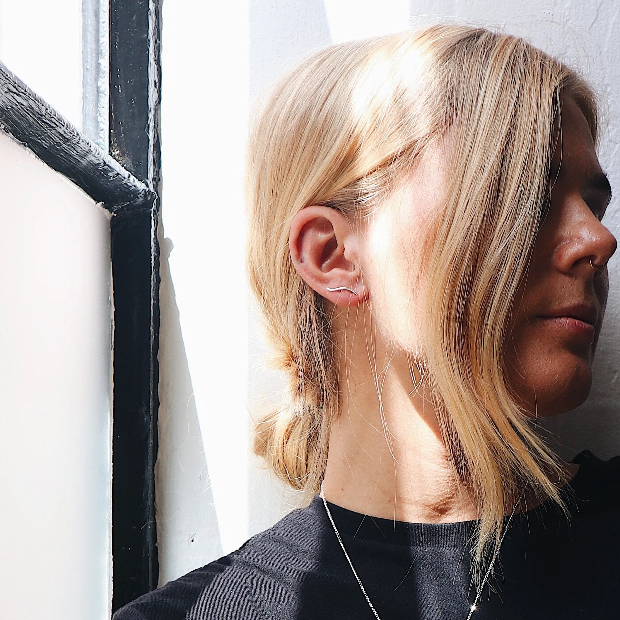 'Astrid' Climber Earrings