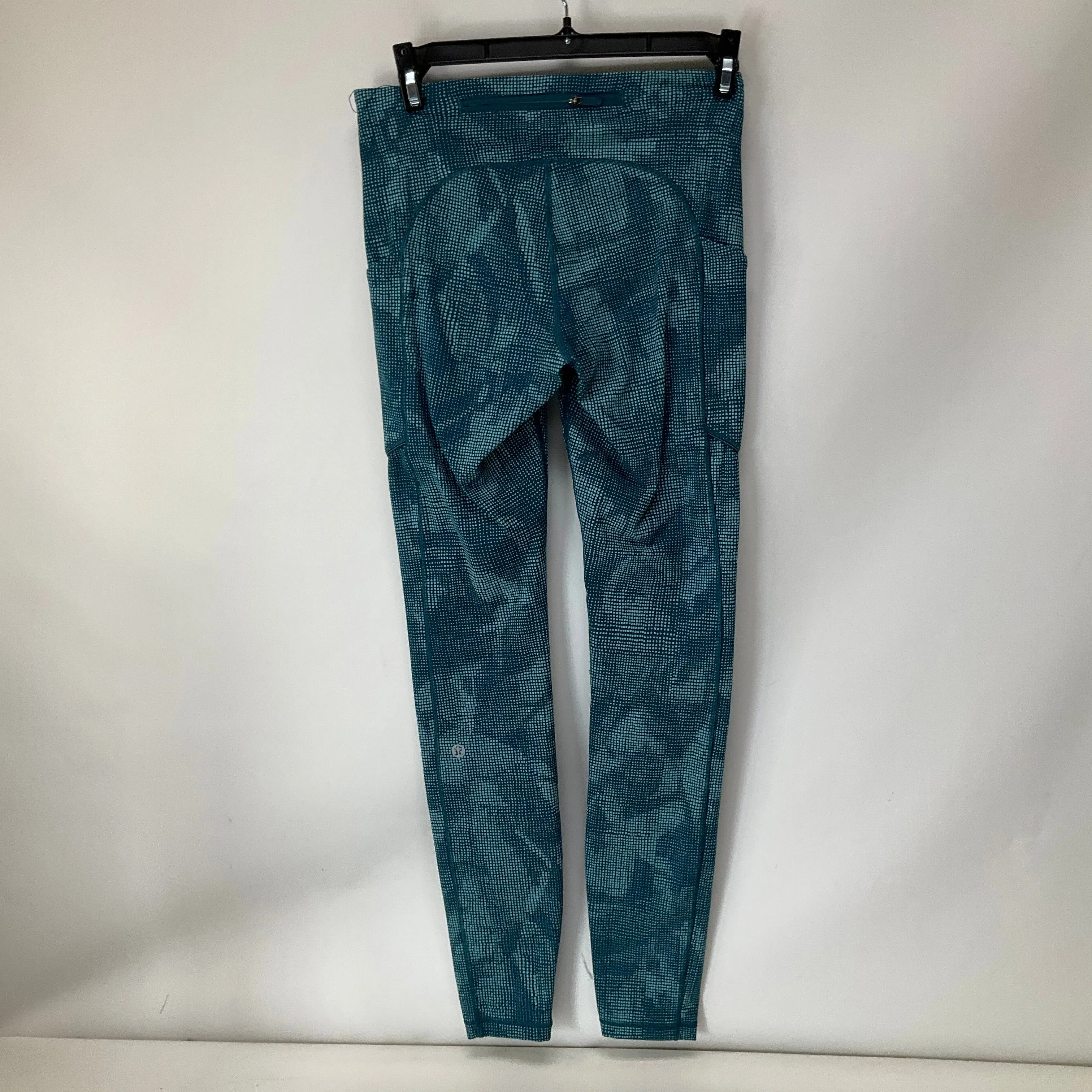 Athletic Leggings By Lululemon In Blue, Size: 4