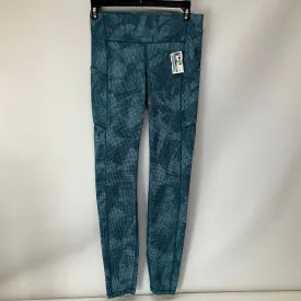 Athletic Leggings By Lululemon In Blue, Size: 4
