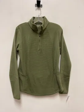 Athletic Sweatshirt Collar By Bcg In Green, Size: M