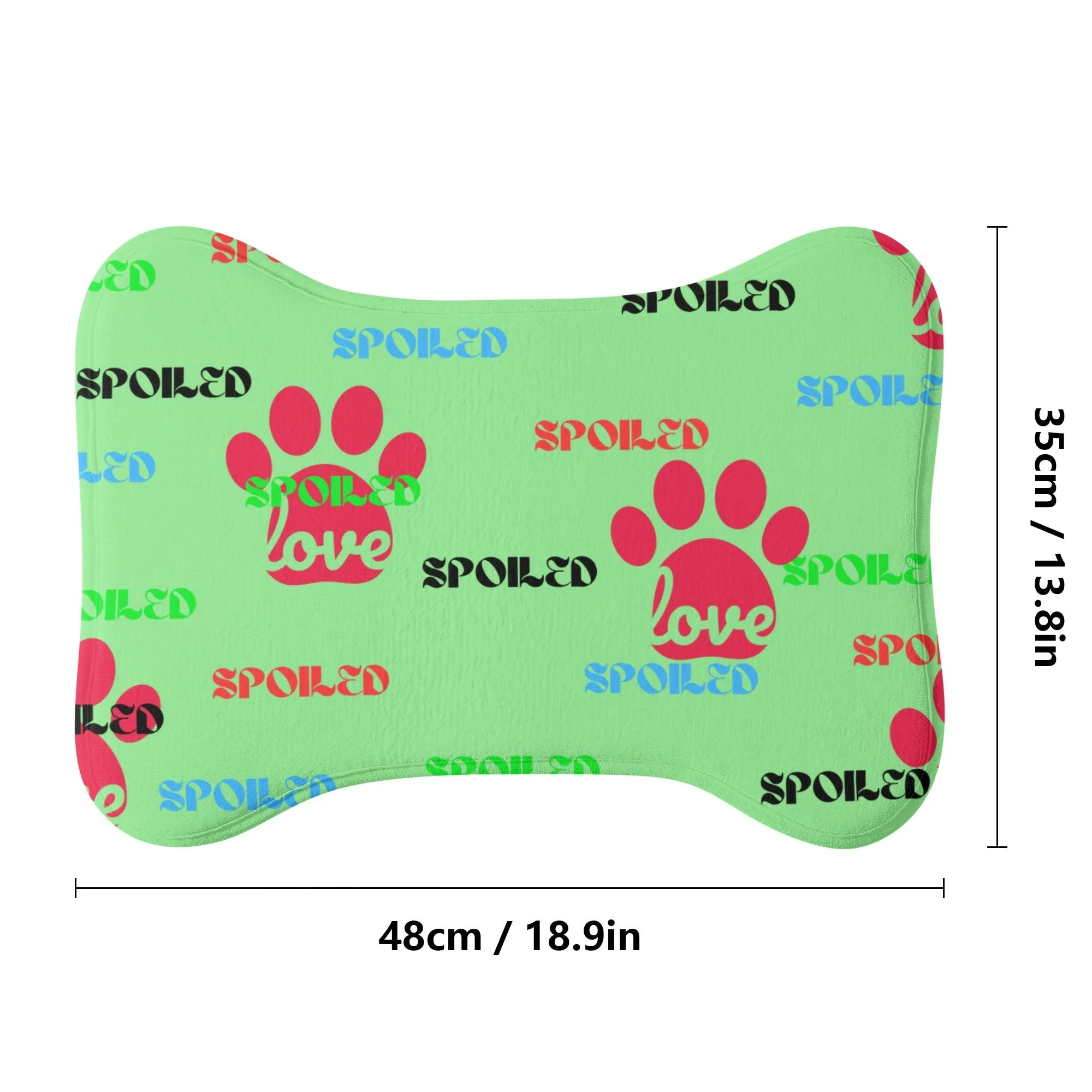 Big Paws Spoiled Pets Rug