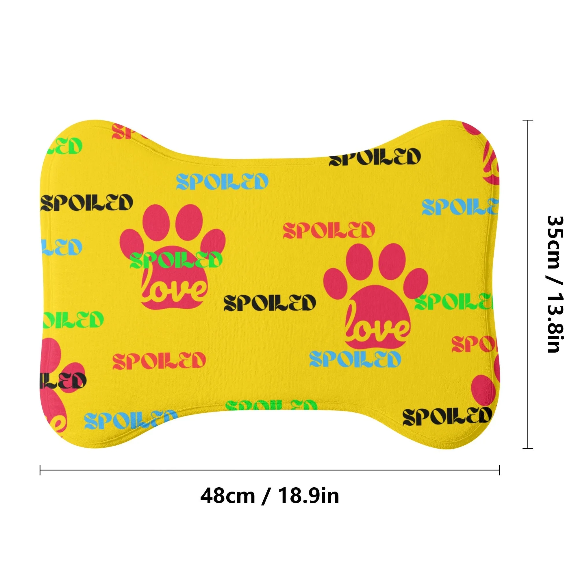 Big Paws Spoiled Pets Rug
