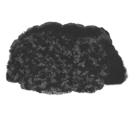 Black Mink Plush Cozy Sak
