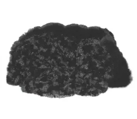Black Mink Plush Cozy Sak