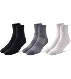 BOWO CUSHION ANKLE 3 PACK - NEUTRALS