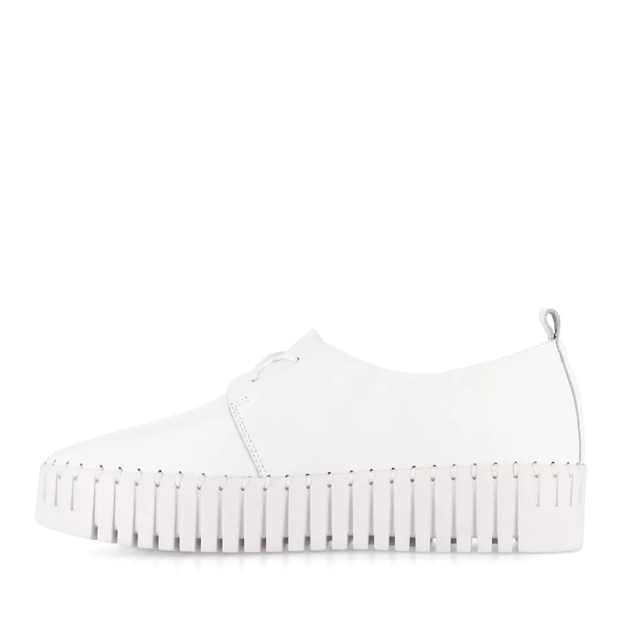 BRENDA - WHITE LEATHER