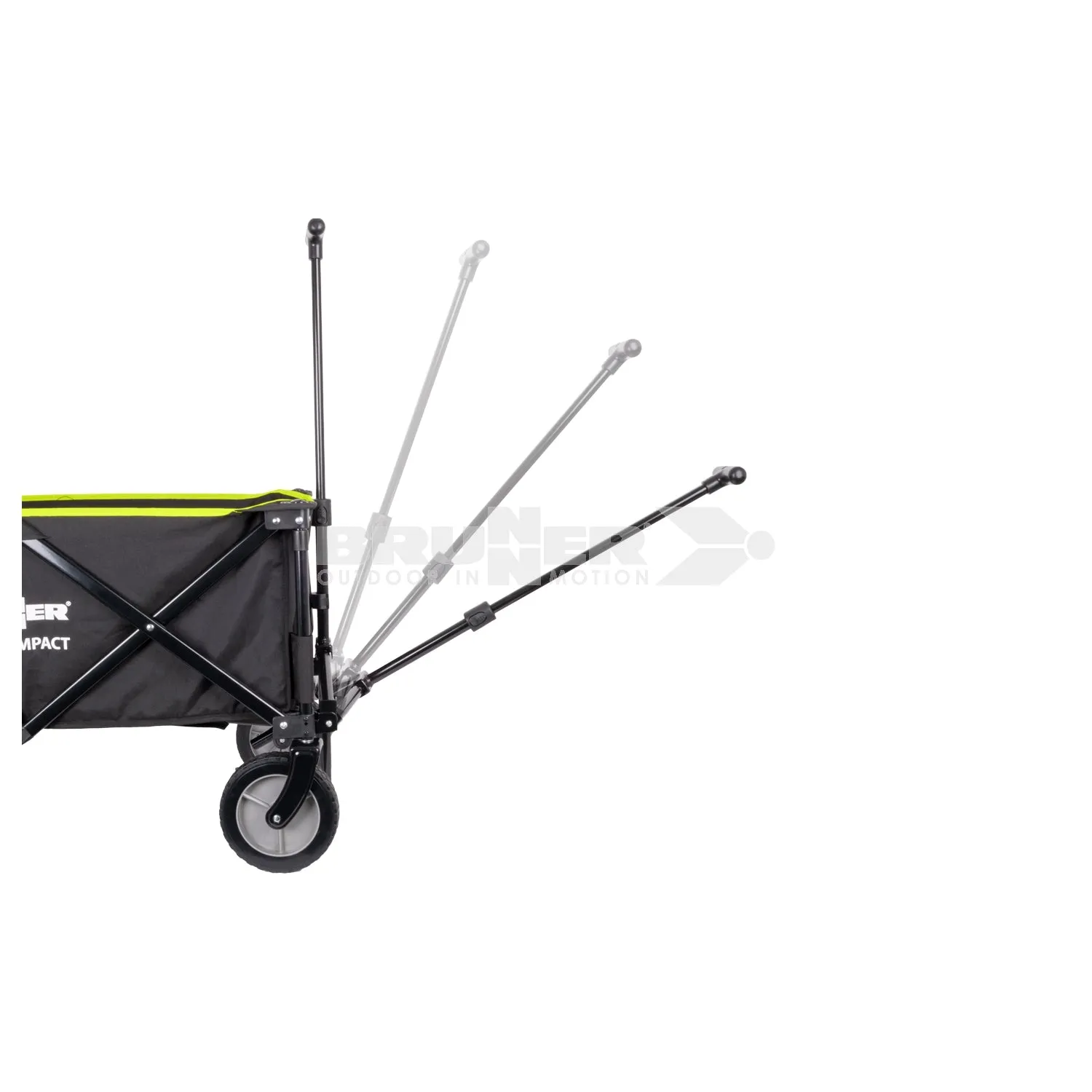 BRUNNER CARGO COMPACT Solido e robusto carrello pieghevole