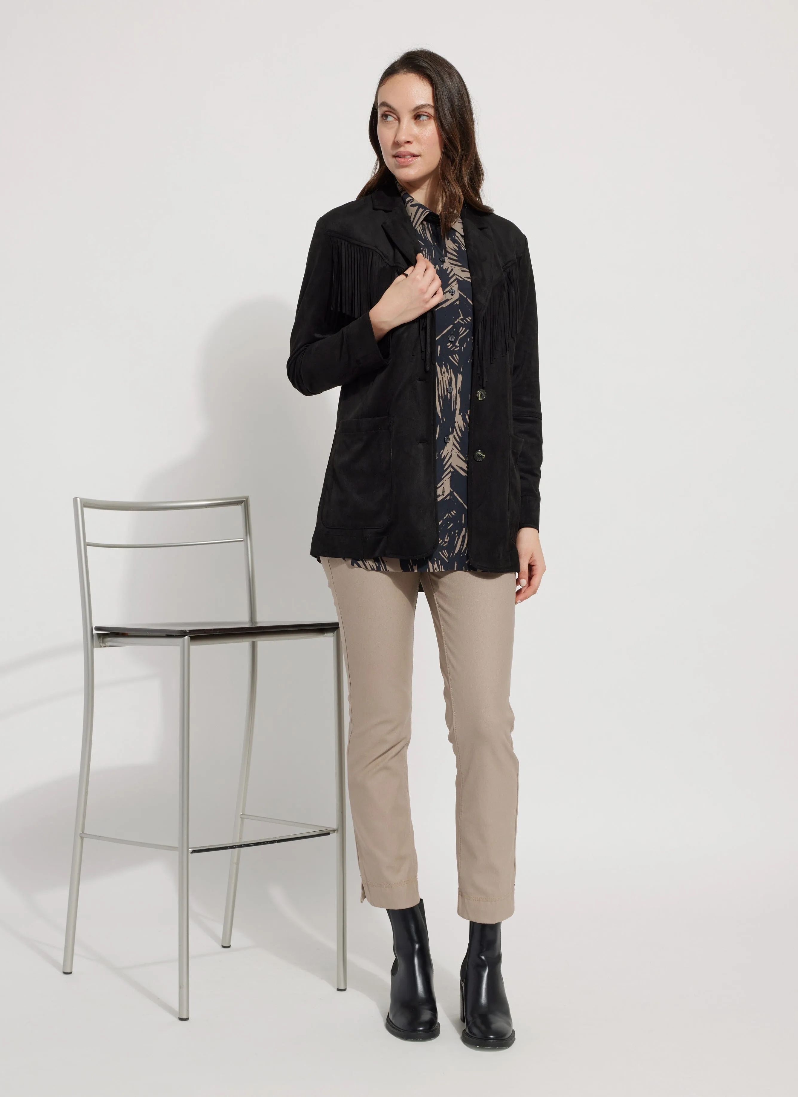 Coated Denim Straight Leg (28" Inseam)