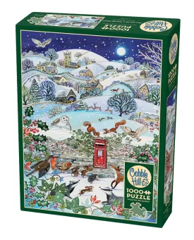 Cobble Hill 1000 Piece - Village on a Winter Night
