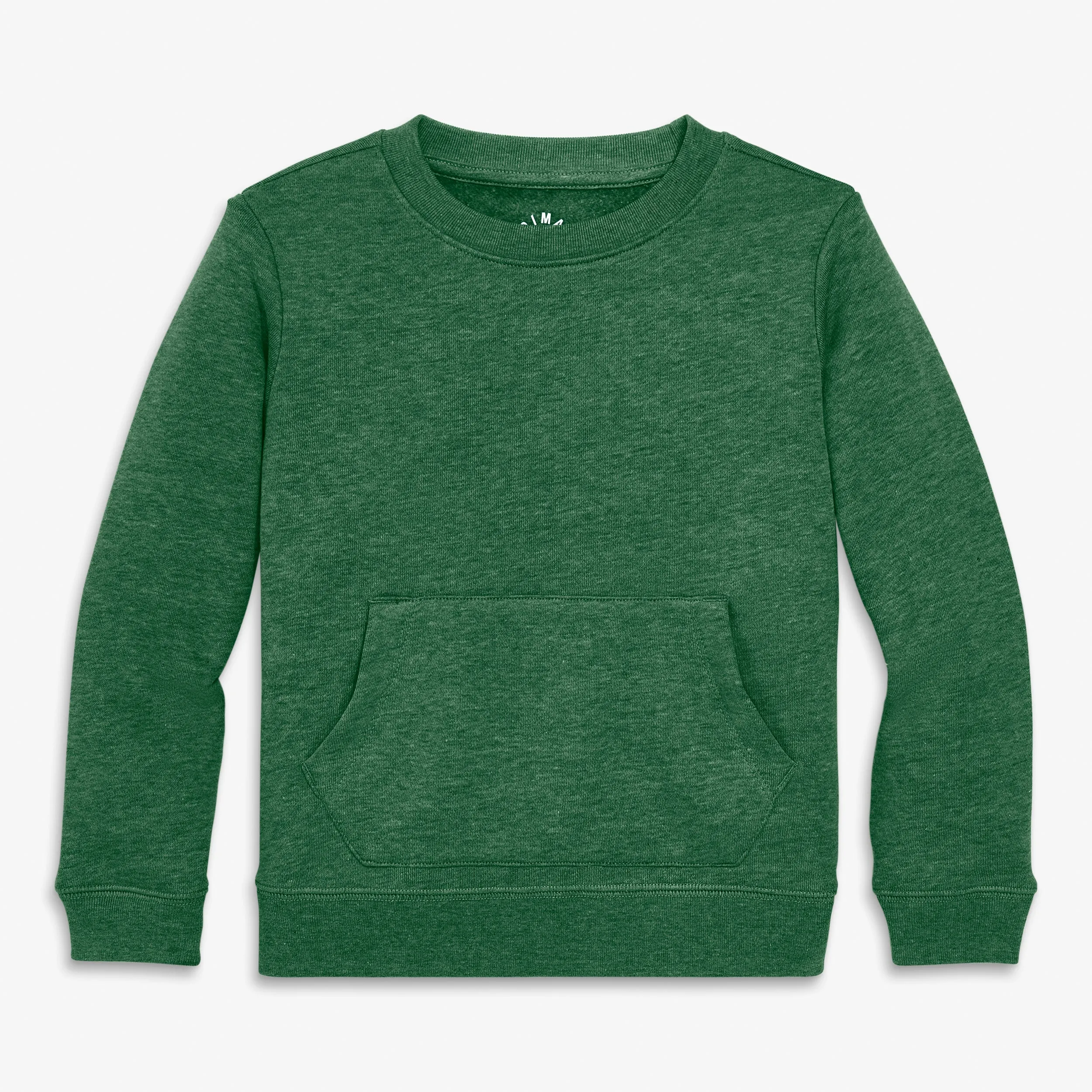 Cozy fleece crewneck sweatshirt