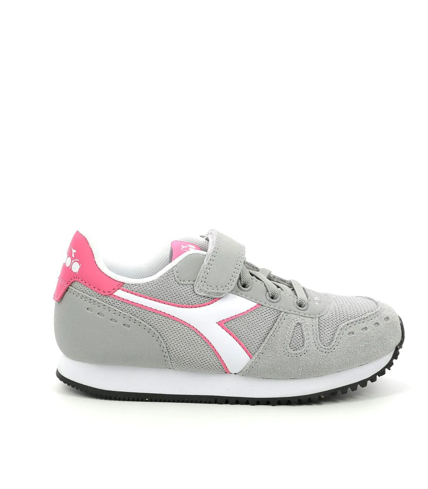 DIADORA Scarpa Simple Run TD Grigio e Rosa