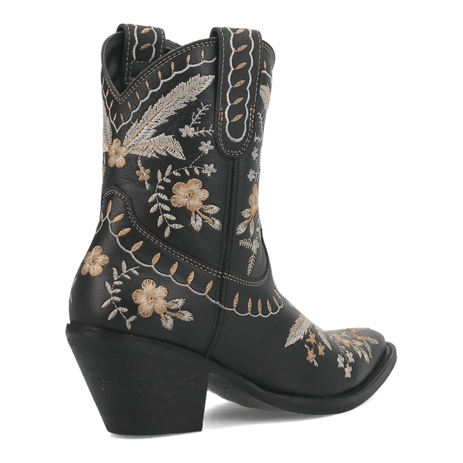 Dingo Primrose in Black DI748 Ladies Ankle Boots