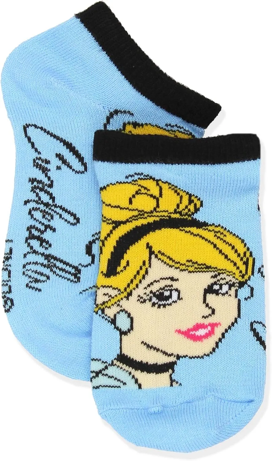 Disney Princess Girls 6 pack Socks Set