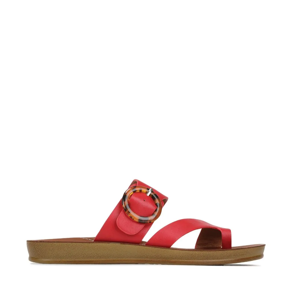 Dotsie Sandal in Red
