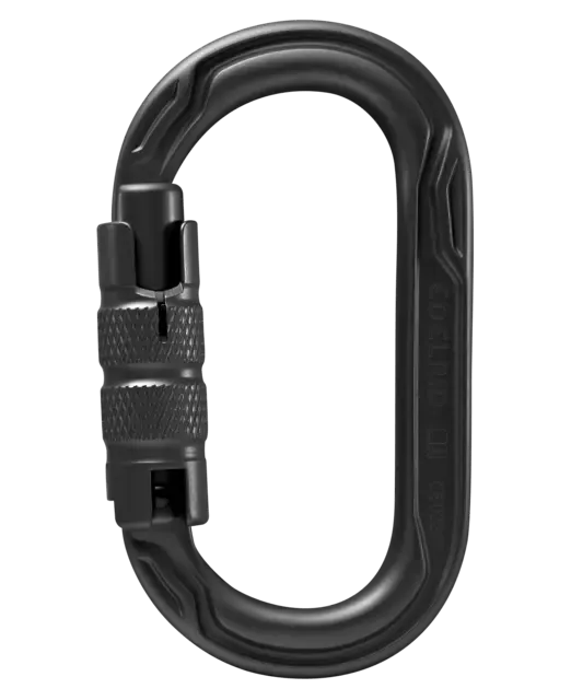Edelrid Oval Power 2500 II Triple Lock Climbing Carabiner