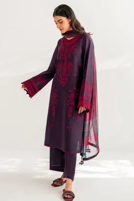 Embroidered Lawn USE - 9091