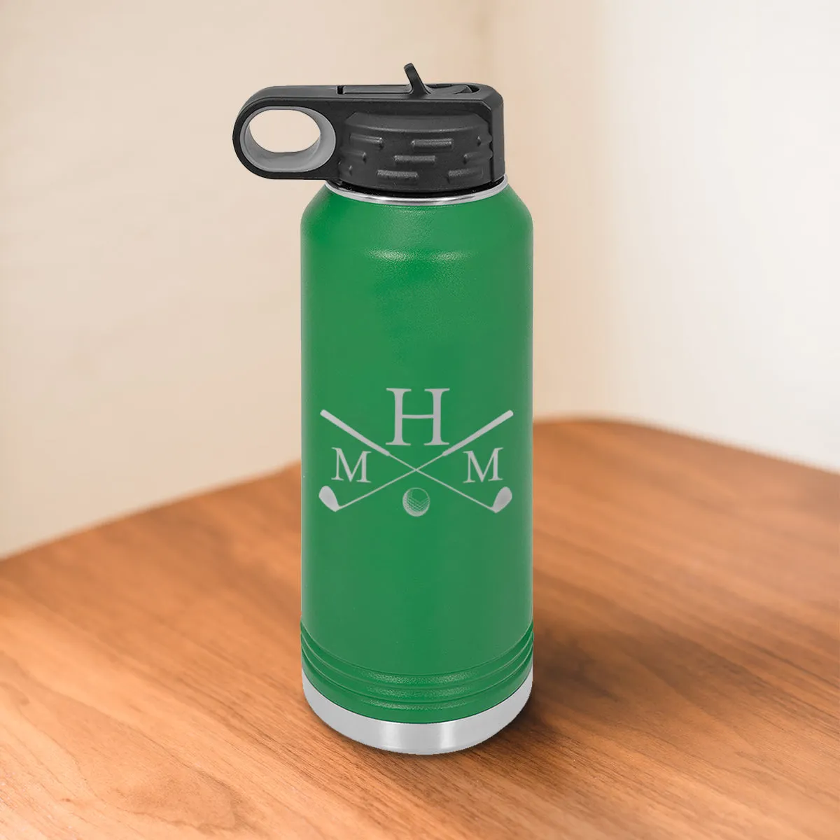 Engraved 32 oz Water Bottle Tumbler