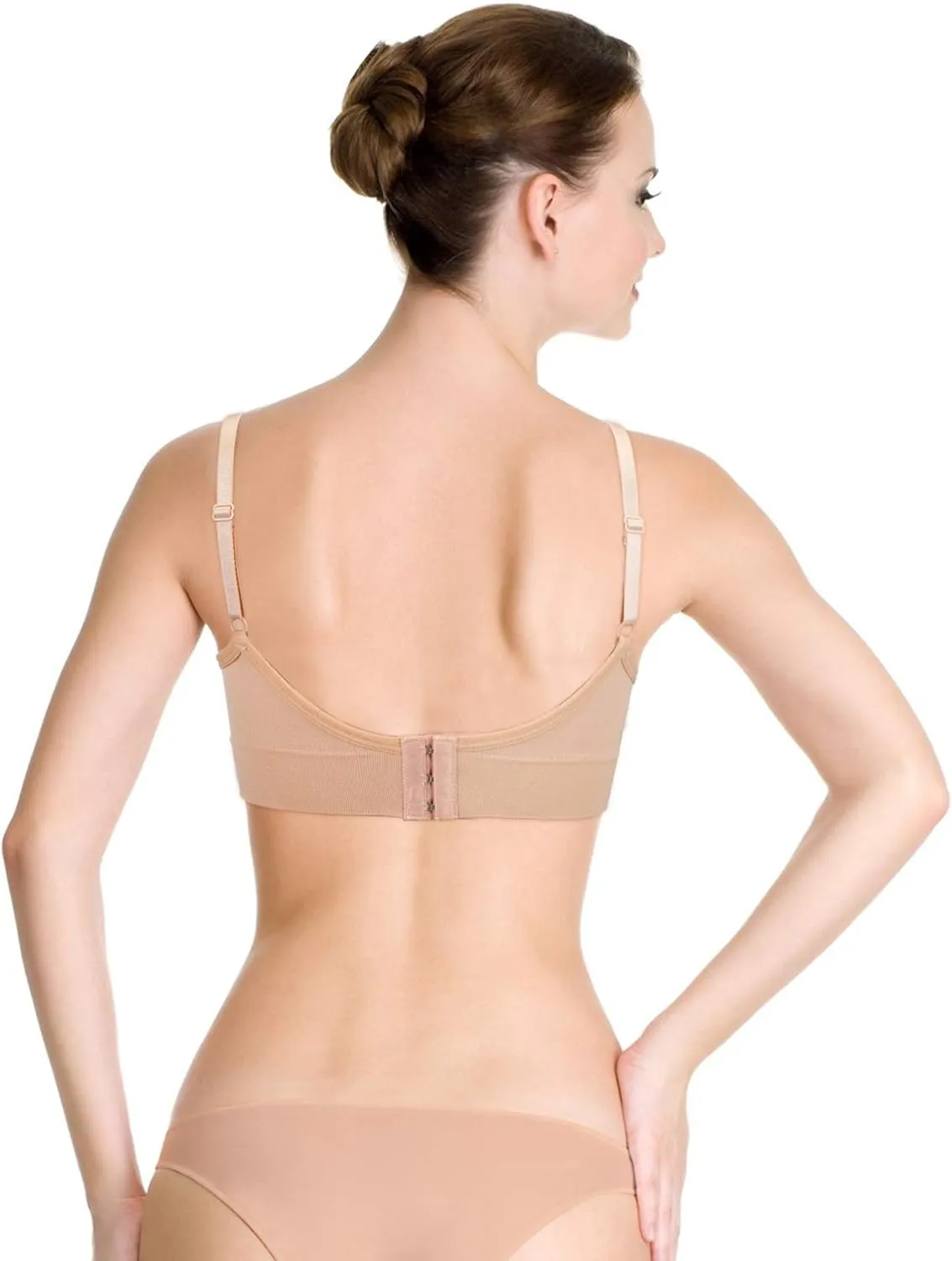 Geyoga 4 Pieces Neck Bralettes Wireless Cami Bra Tank Top Sports Bra for Women Girls