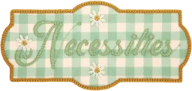 Gingham Necessities Patch