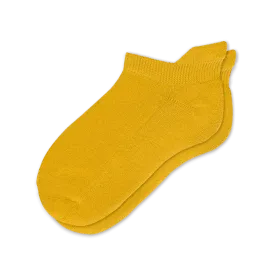 Golden Yellow Ankle Diabetic Socks