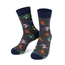 Grateful Dead | Socks | Navy Dancing Bears