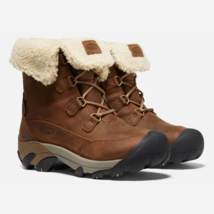 Keen Bettie Boot Short - Brown / Shitake