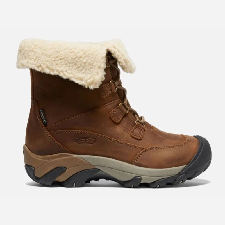 Keen Bettie Boot Short - Brown / Shitake