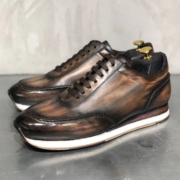 Les Patines réalisées sur sneakers SN02