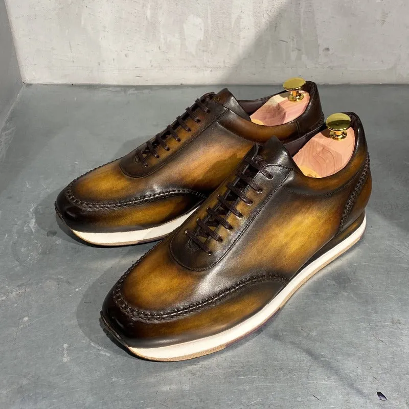 Les Patines réalisées sur sneakers SN02