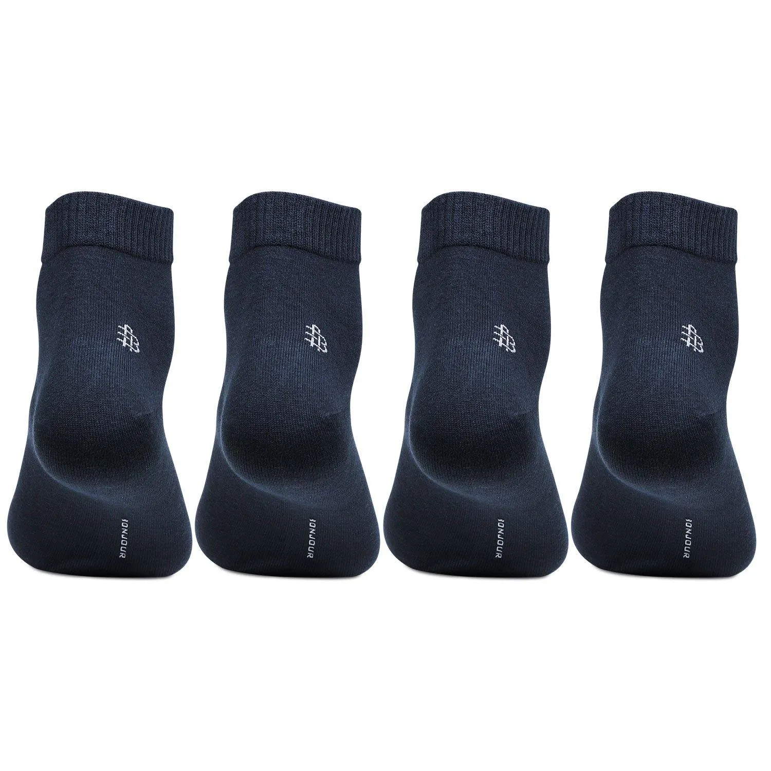 Men Club Class Navy Multi-pack Ankle Socks - Pack of 4