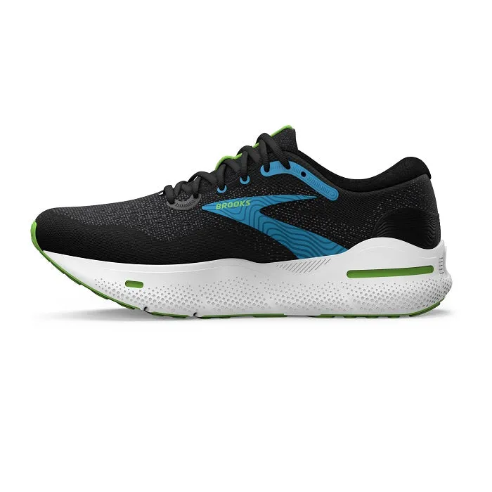 Mens Brooks Running Ghost Max in Black/Atomic Blue/Jasmine