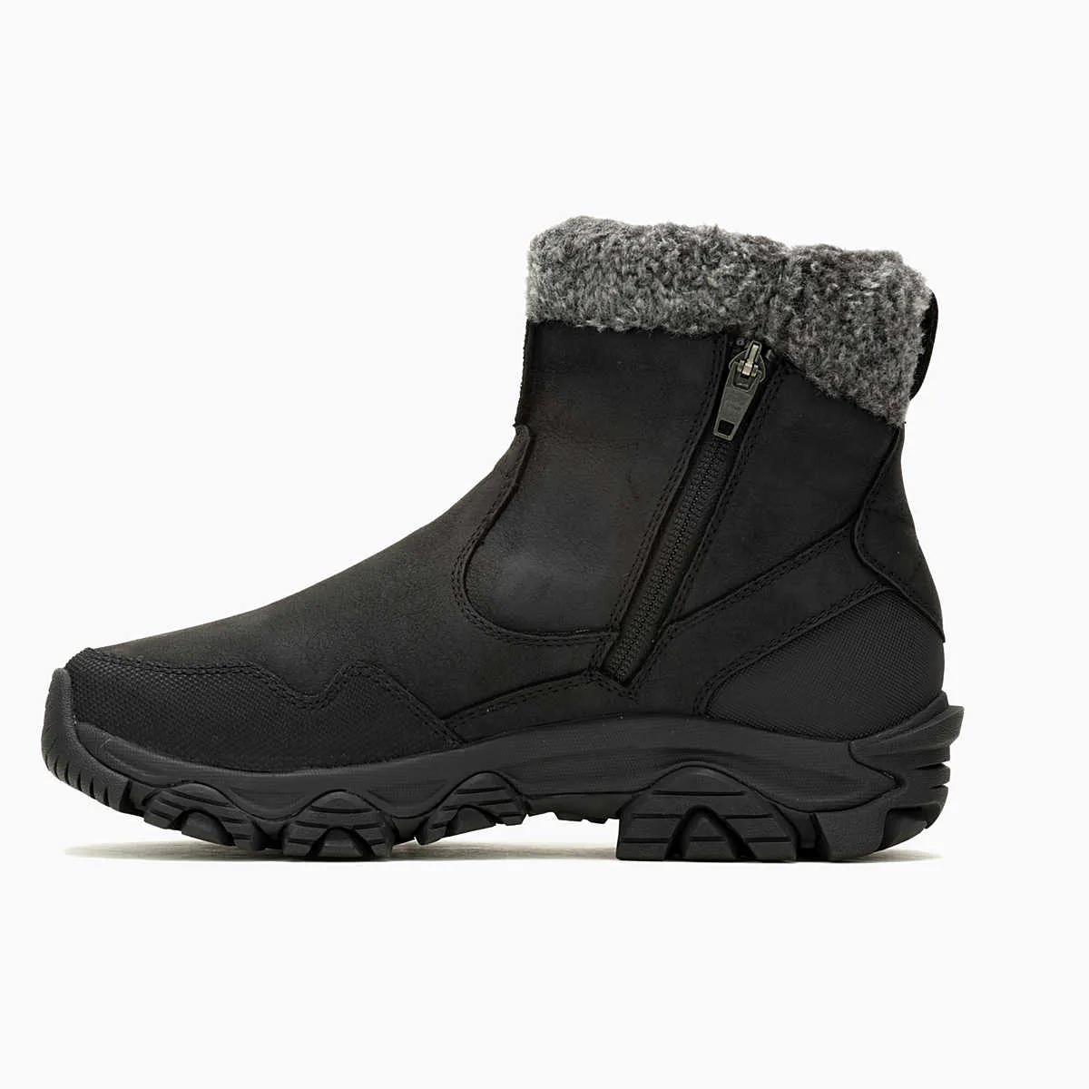 Merrell Coldpack 3 Thermo Mid Zip Waterproof Boot - Black