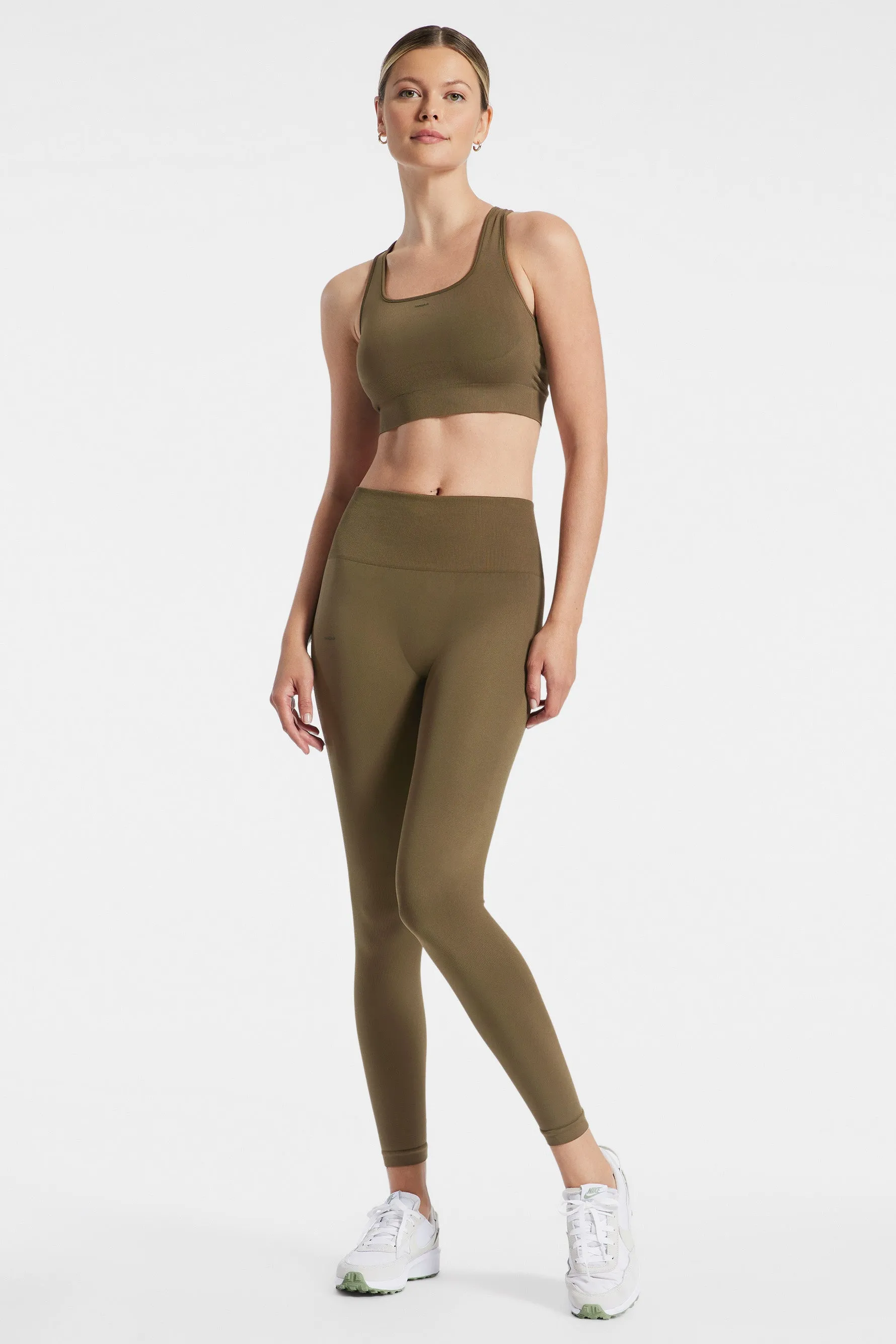 Motion Low Impact Leggings - Soil Brown