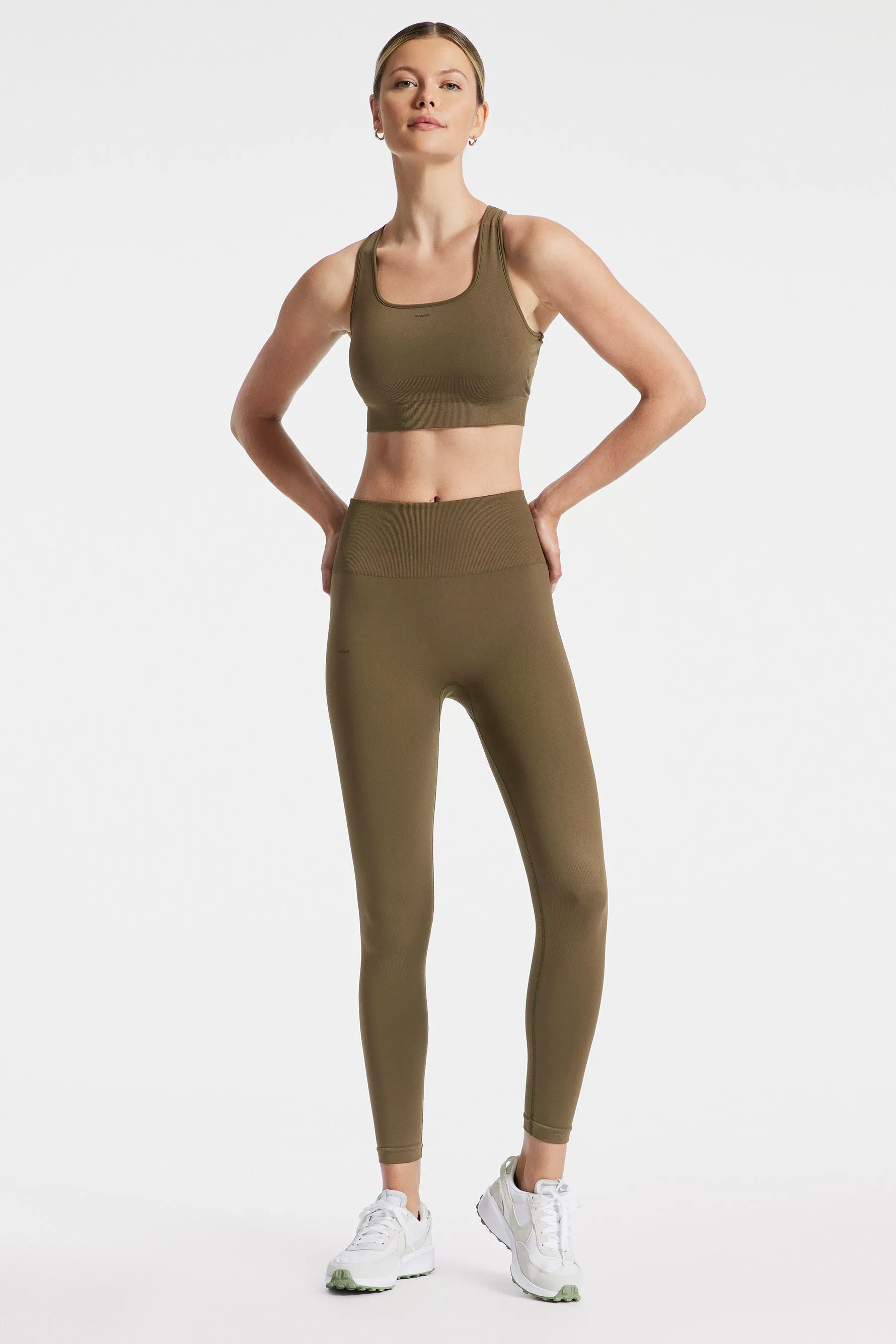 Motion Low Impact Leggings - Soil Brown
