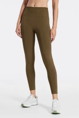 Motion Low Impact Leggings - Soil Brown