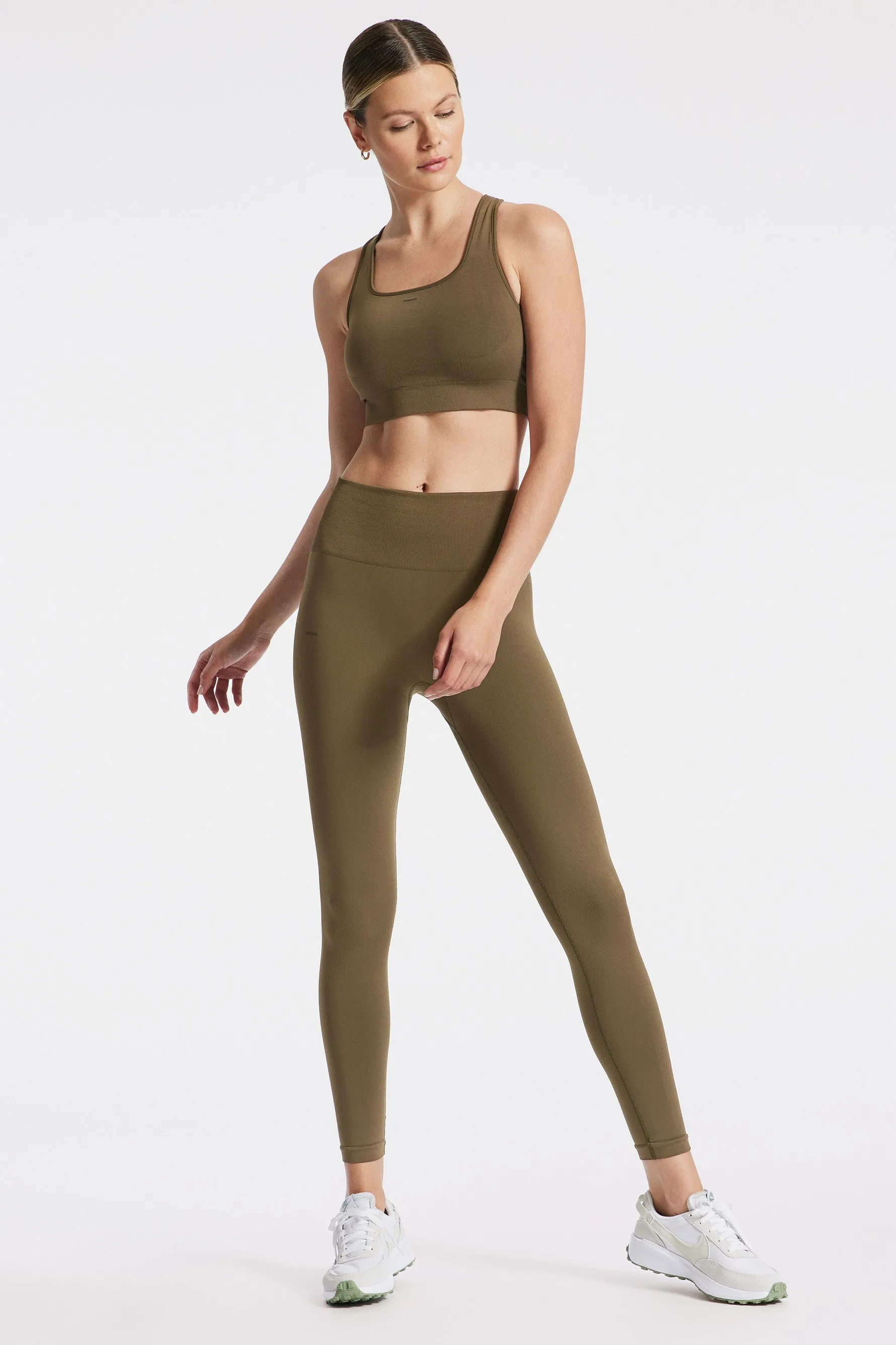 Motion Low Impact Leggings - Soil Brown