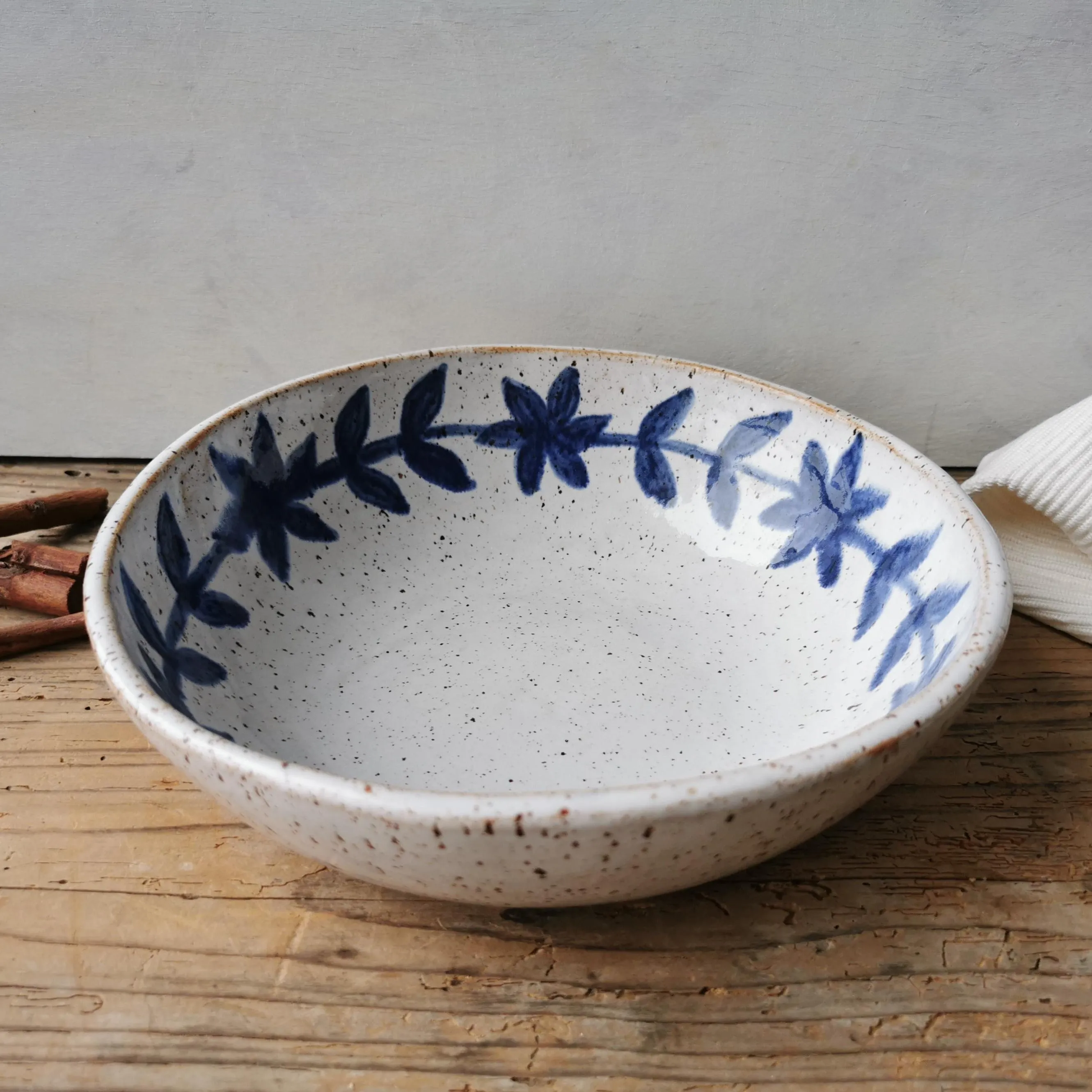 Pasta bowl handpainted No. 2