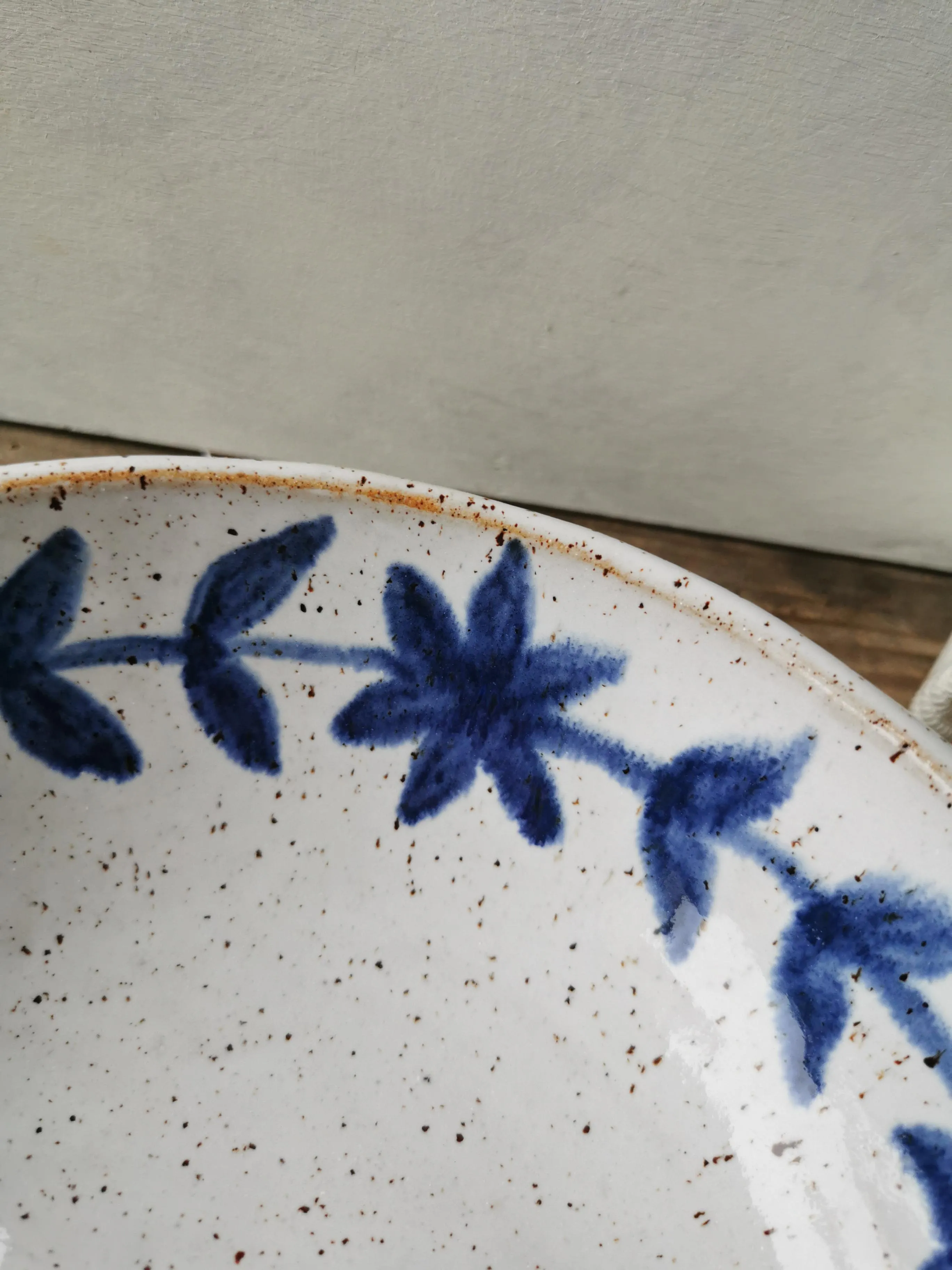 Pasta bowl handpainted No. 2