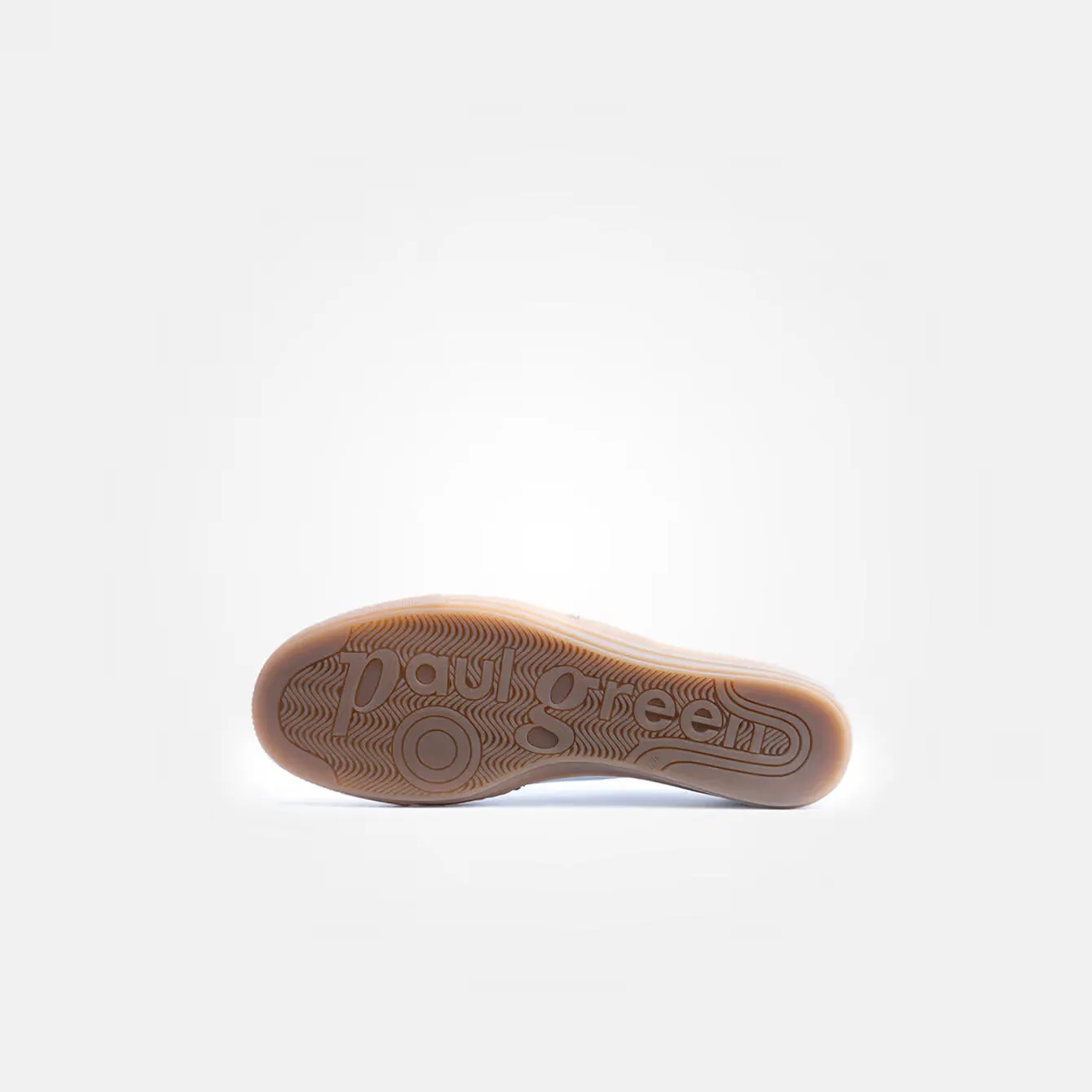 Paul Green White/Beige Trainers With Laces