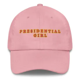 PRESIDENTIAL GIRL® - GOLD AND PINK CAP